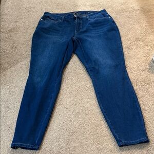Judy Blue Dark Wash Skinny Jeans. No distressing. Stretch